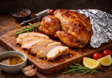 چرا استراحت دادن به مرغ بعد از پخت ضروری است