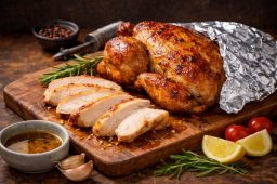 چرا استراحت دادن به مرغ بعد از پخت ضروری است