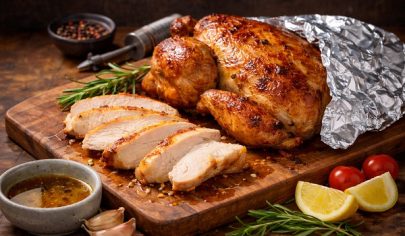 چرا استراحت دادن به مرغ بعد از پخت ضروری است